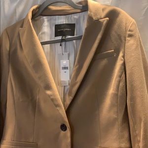 NWT! Camel Blazer Banana Republic
